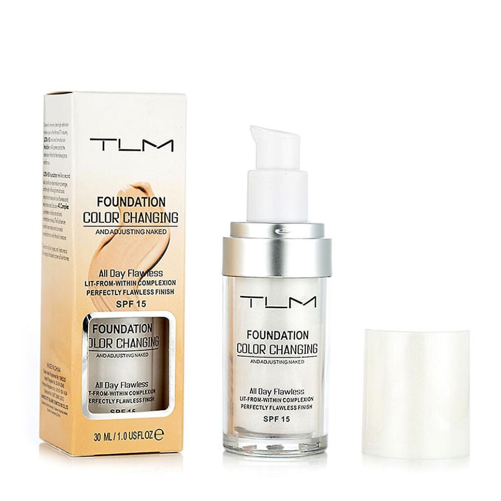 Cream Tlm Concealer Cover ,Flawless Colour Changing Warm Skin Tone Foundation