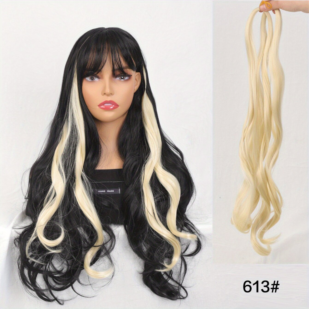 Ombre 45 72 Cm Loose Wave Spiral Curl Braids Crochet Hair Extensions French Curl Synthetic Braiding Hair Extensions For Women