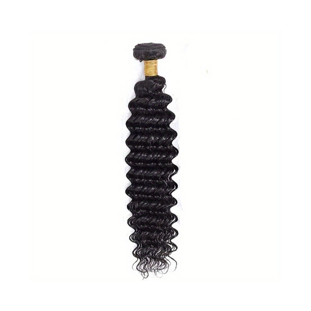 Deep Wave Human Hair Bundles Unprocessed Virgin Weave Curly Wave Human Hair Extension 8 30inch