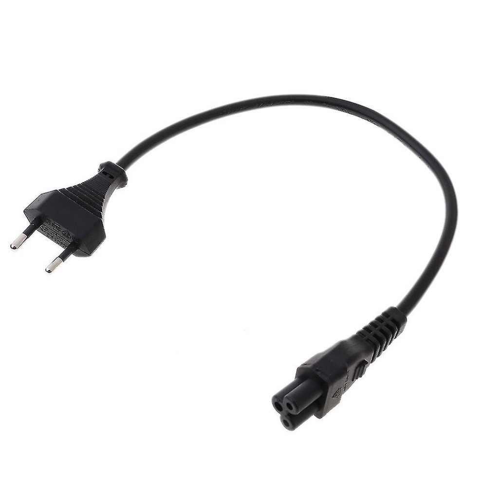 Power Adapter Cord Eu 2 Pin Male To Iec 320 C5 Micky For Notebook Power Supply 30Cm 9317312031327