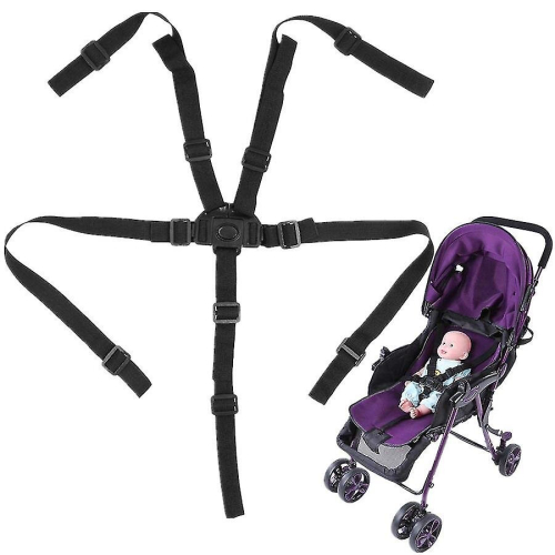 Universal Baby 5 Point Harness Safe Belt Seat Belts For Stroller High Chair Pram Buggy Children Kid Pushchair on OnBuy