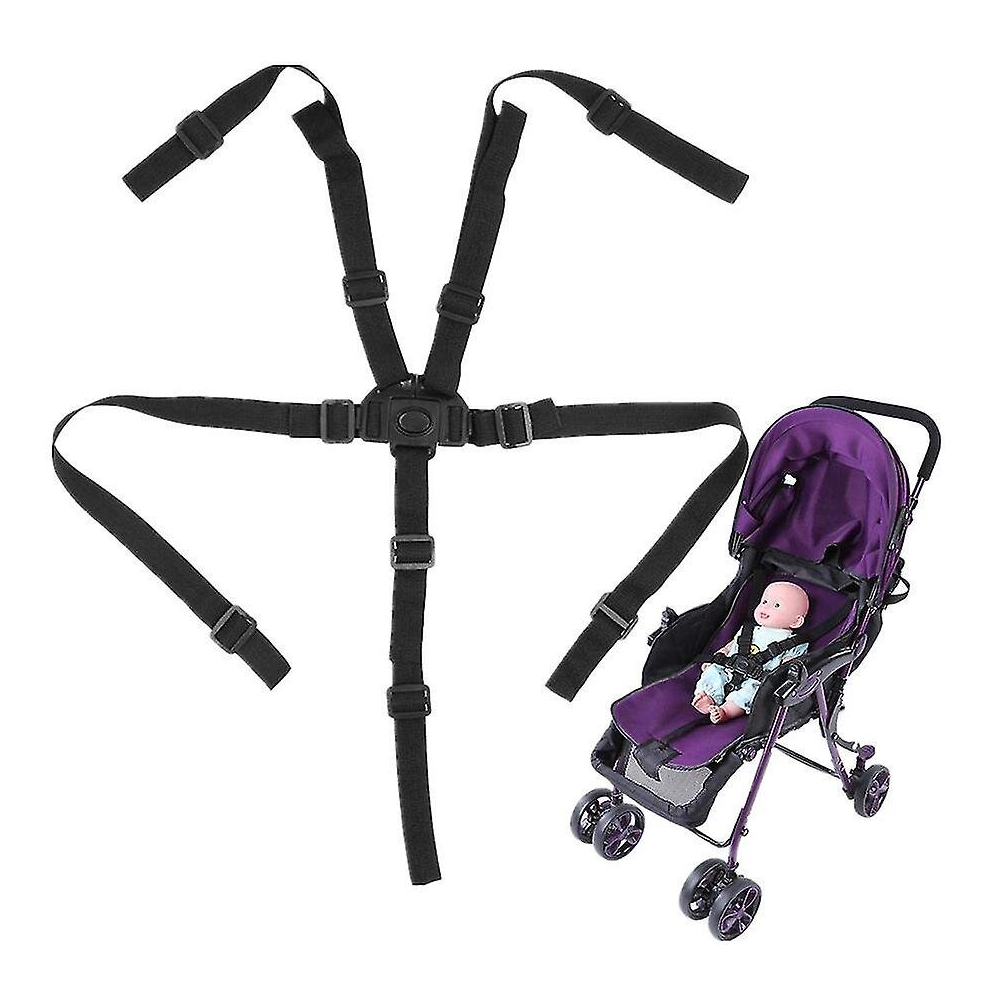 Universal Baby 5 Point Harness Safe Belt Seat Belts For Stroller High Chair Pram Buggy Children Kid Pushchair