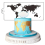 Cake Stencil World Map Pattern Bakeware Pet Cookies Fondant Cutting Die For Bakery 4