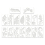 16 Pieces Leaves Stencil Reusable Sheet Painting Stencil Sheet Wall Stencil Leaf Pattern Template T 1