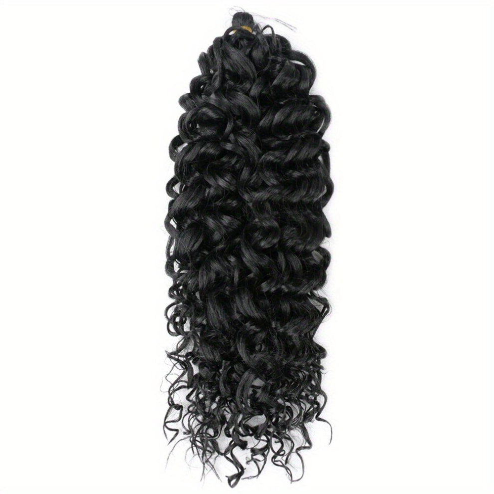Ombre Long Curly Hair Synthetic Crochet Hair Extensions Natural Looking For Daily Use