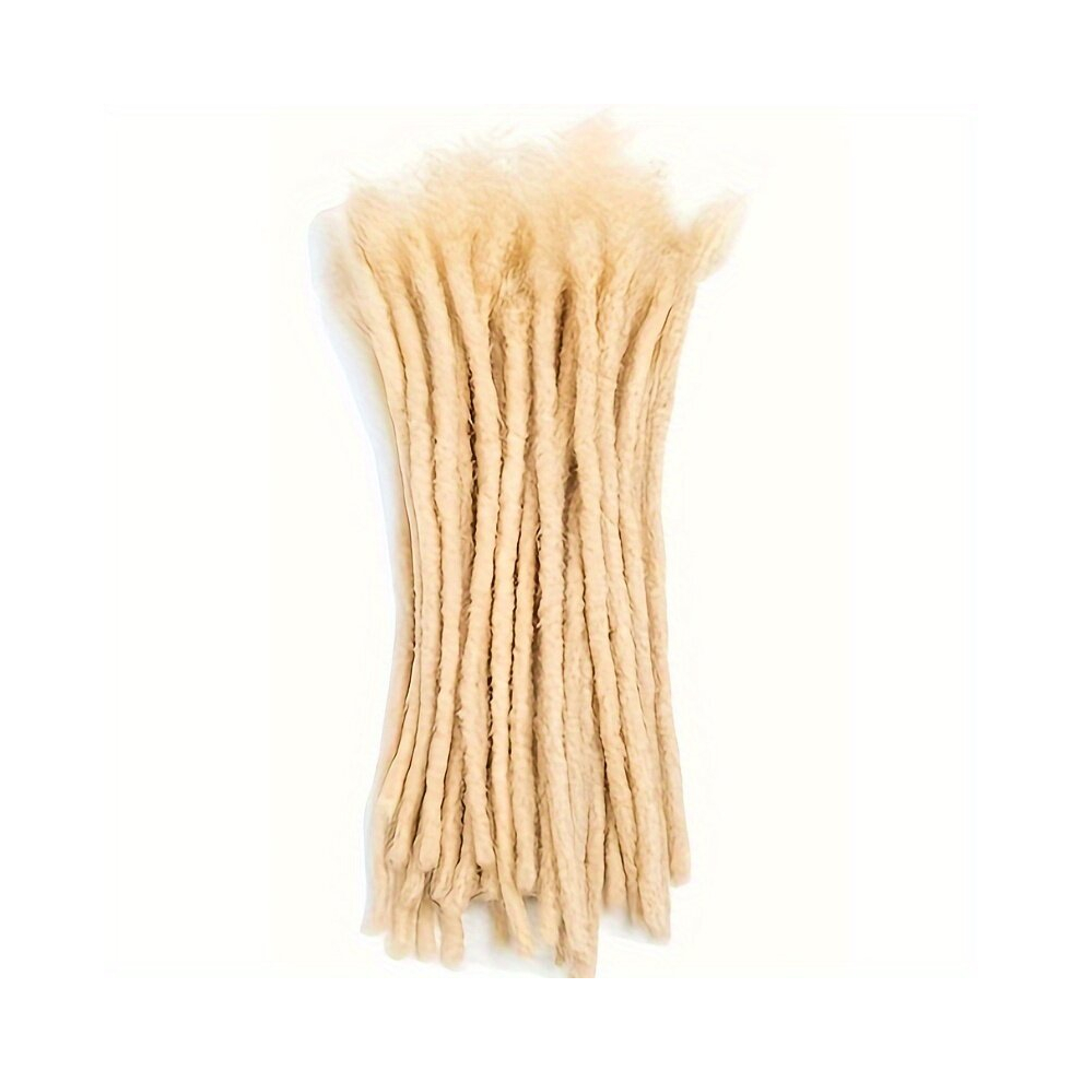 Unisex Multicoloured Dreadlock Extensions 15 24 30 48 Cm 10 Strands Dreads Extensions Reggae Hip Hop Synthetic Afro Kinky Style Locs Extensions