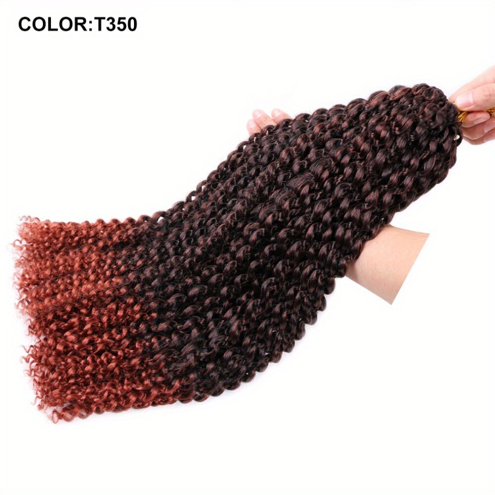 Unisex Brown Synthetic Passion Twist Crochet Hair Extensions 45 72 Cm Afro Kinky Ombre Crochet Braids Extensions For Women