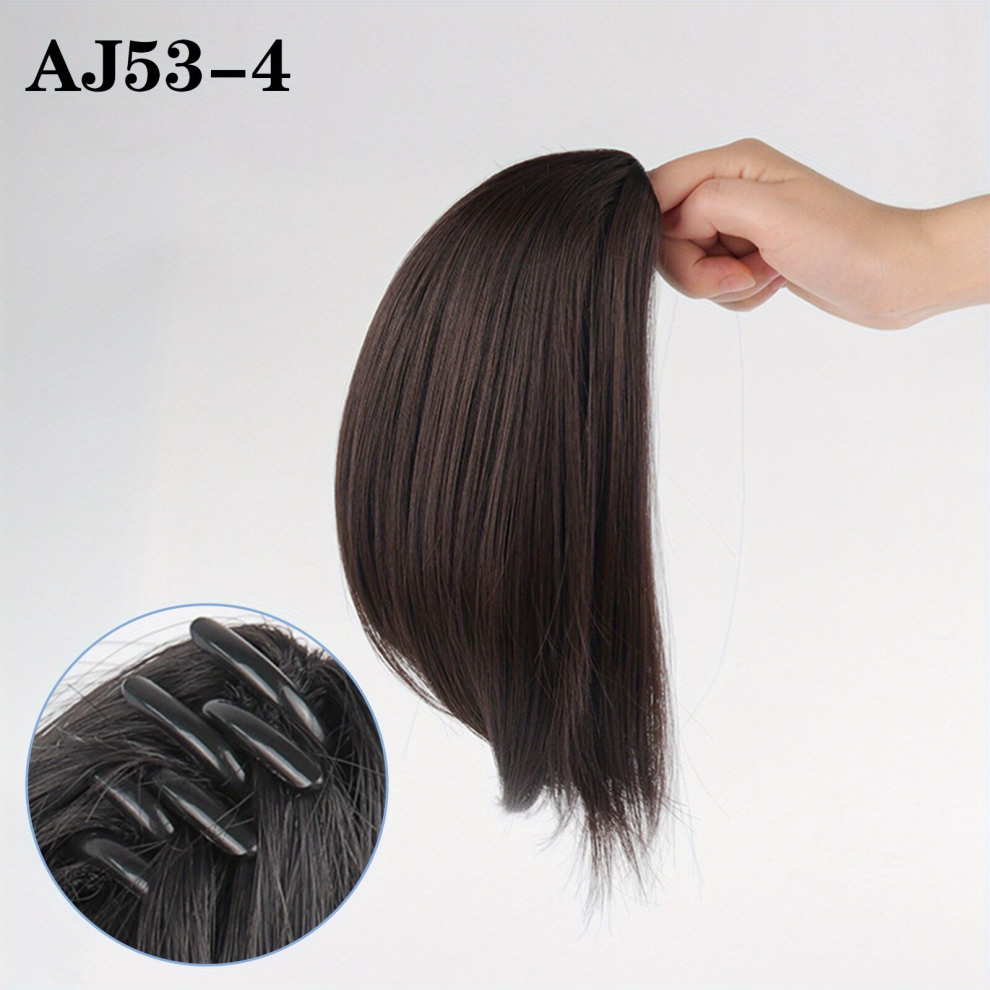 Long Lasting Synthetic Ponytail Extensions with Secure Claw Clip