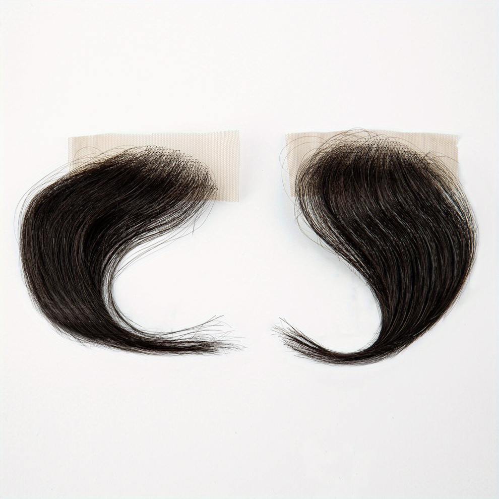 2 4 6pcs HD Lace Baby Hair Stripes Invisible Lace Hairline Real Human Hair Extensions Edges Human Hair Baby Hair