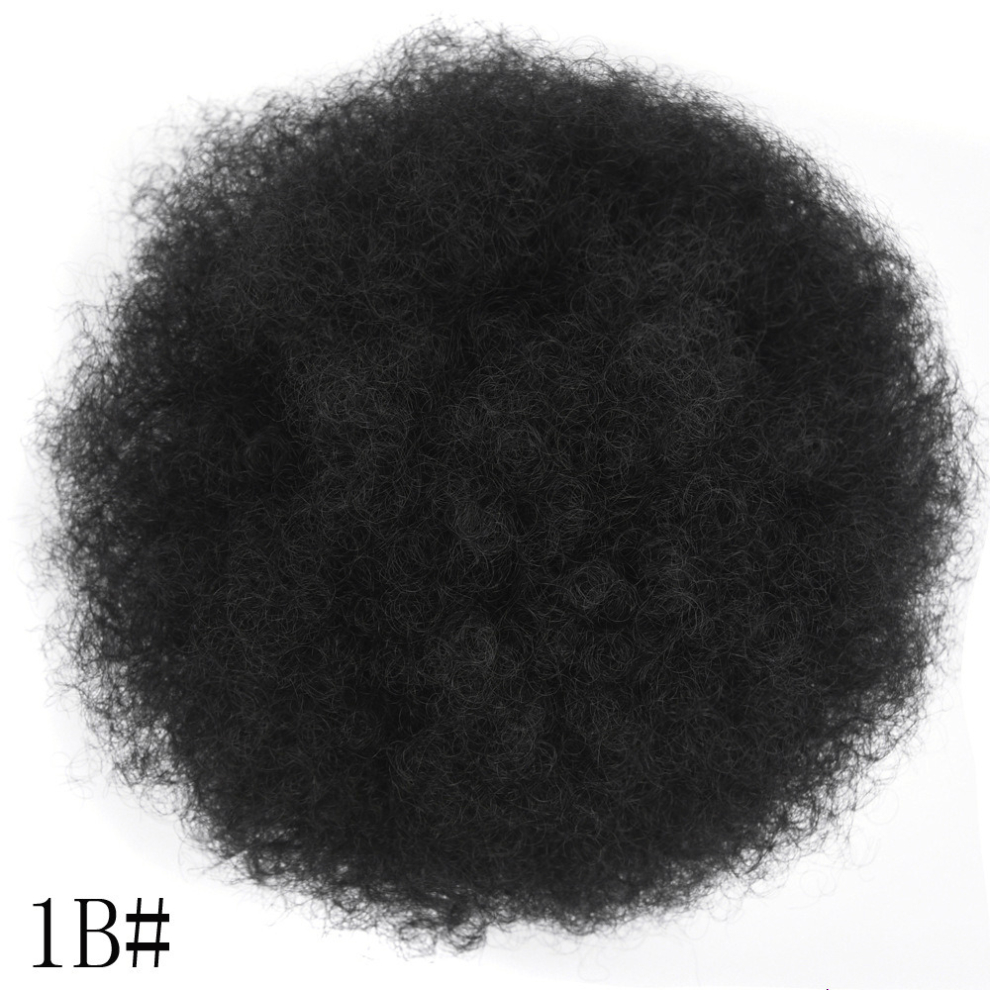 Afro Puff Drawstring Ponytail Short Afo Kinky Curly Ponytail Hair Extensions Clip On Kinky Drawstring Curly Ponytail Bun