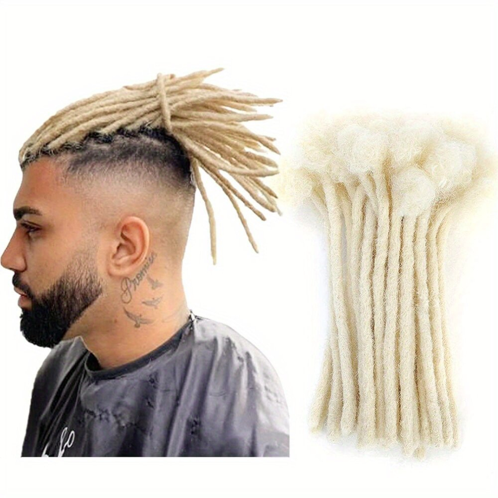 Unisex Multicoloured 6 Inch 10 Strands Dreadlocks Hair Extensions Blonde 0 Width Crochet Hair Braids Brown Burgundy Braiding Hair Synthetic For Women Men Dreads