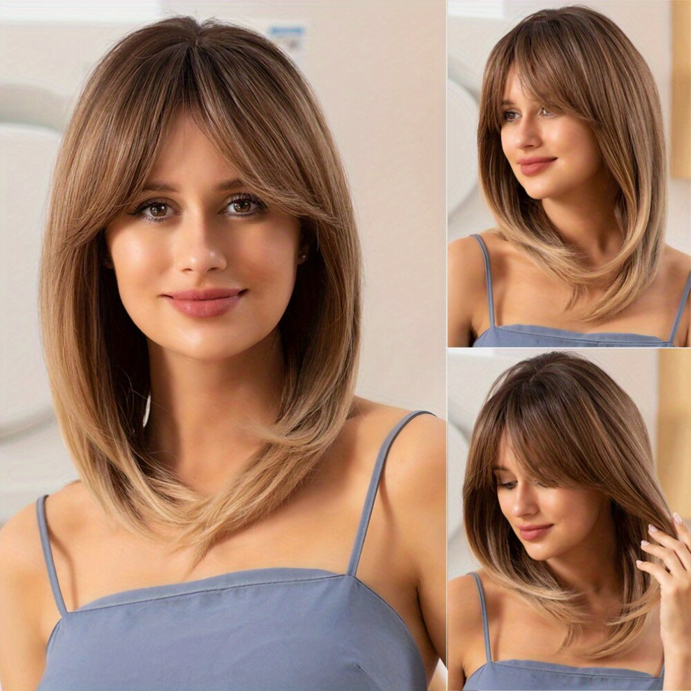 45 72 Cm Long Wavy Layered Hair Wigs For Women Synthetic Fiber Hair Wigs For Daily Party Halloween Wear