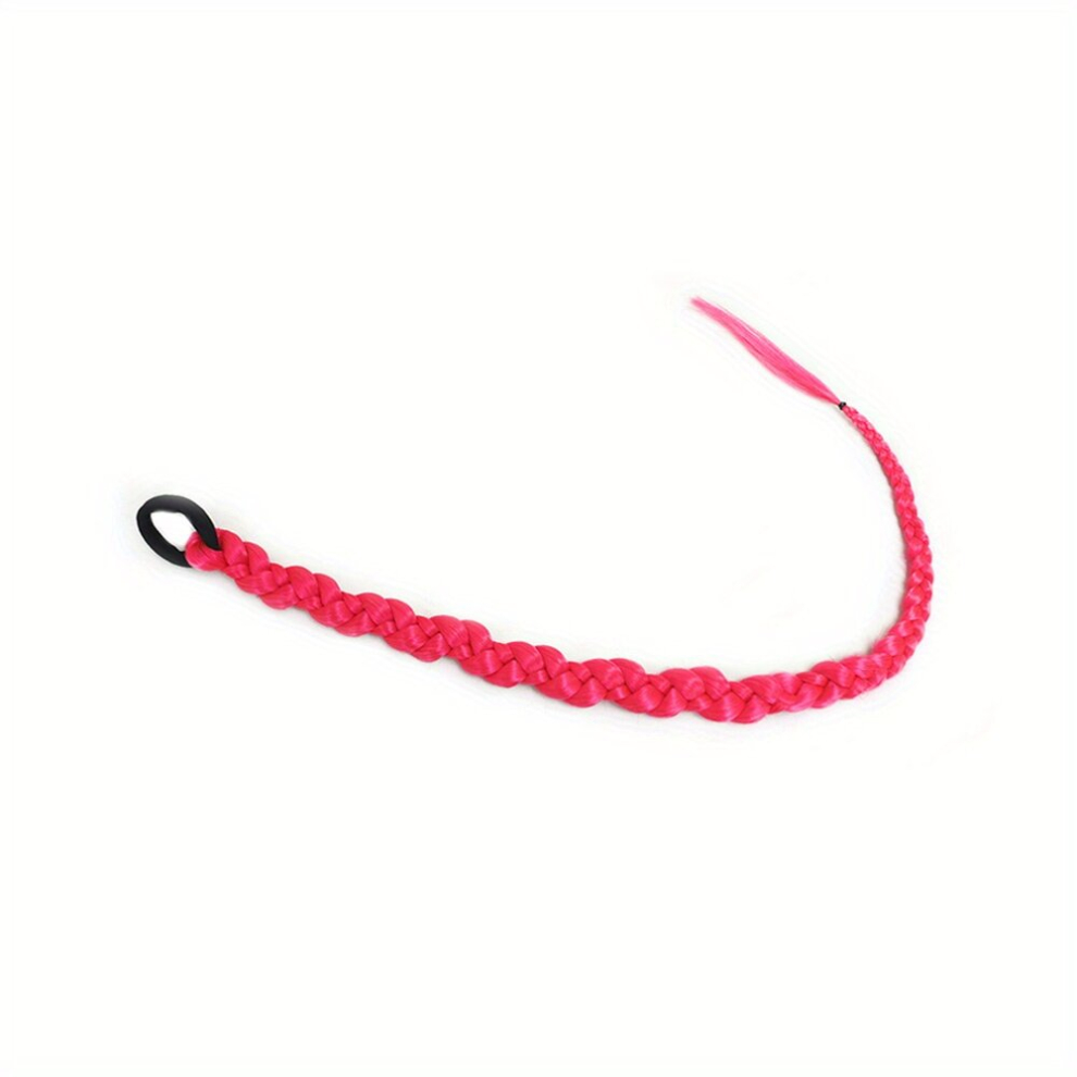 66 04 Cm Long Braided Synthetic Hair Ponytail Extensions Twist Braid Ponytail Extensions For Women Girls