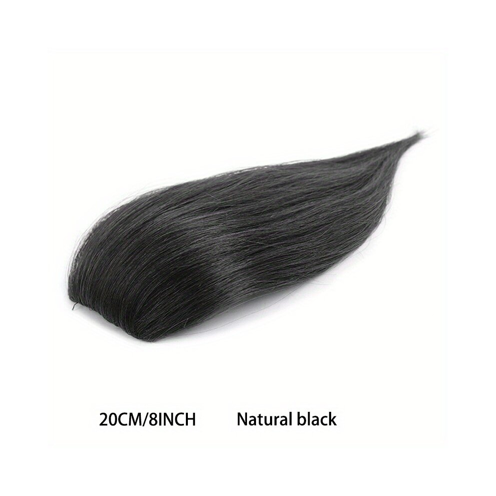 Synthetic Invisible Hair Pad Piece Seamless Clip In Hair Piece Hair Extension Hair Topper For Thinning Hair Women