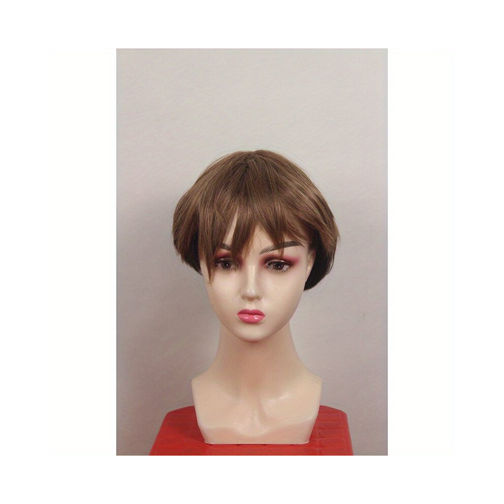 Short Straight Pixie Cut Synthetic Wig Beginners Friendly Natural Looking For Daily Use