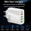 Usb C Charger Fast Charging 65w Type C Pd Qc30 Mobile Phone Adapter For 5
