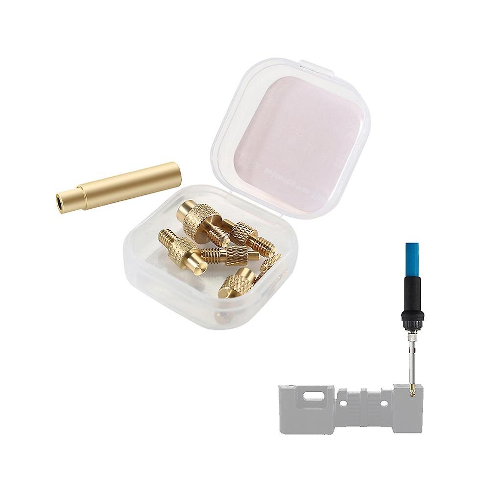Heat Insert Nut Iron Tip M2 M3 M4 M5 M6 Thread Embedded Kit Heat Insertion Tool 9379873049388
