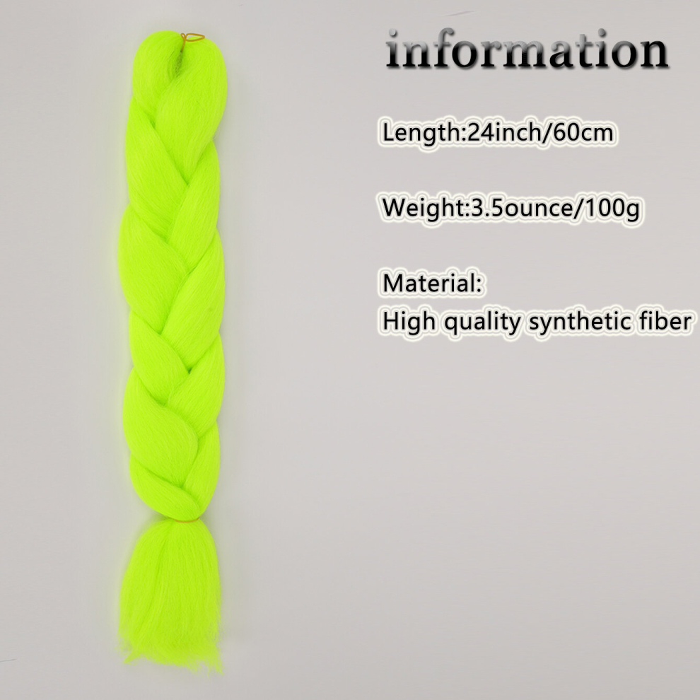 Unisex Multicoloured Synthetic Jumbo Braids Hair Extension Braiding Hair Crochet Jumbo Braiding For Twist Braiding Box Braids
