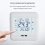 Electric Heating Thermostat With Touchscreen Lcd Display Smart 16a Thermostat Energy Saving Home Temperature Controller 5