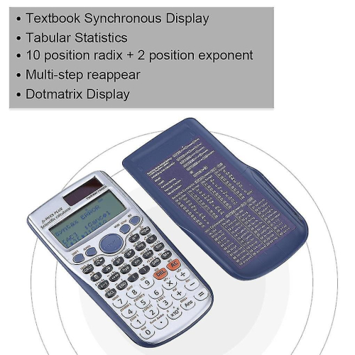 Fx-991es-plus Calculator 417 Functions University Students Office 1