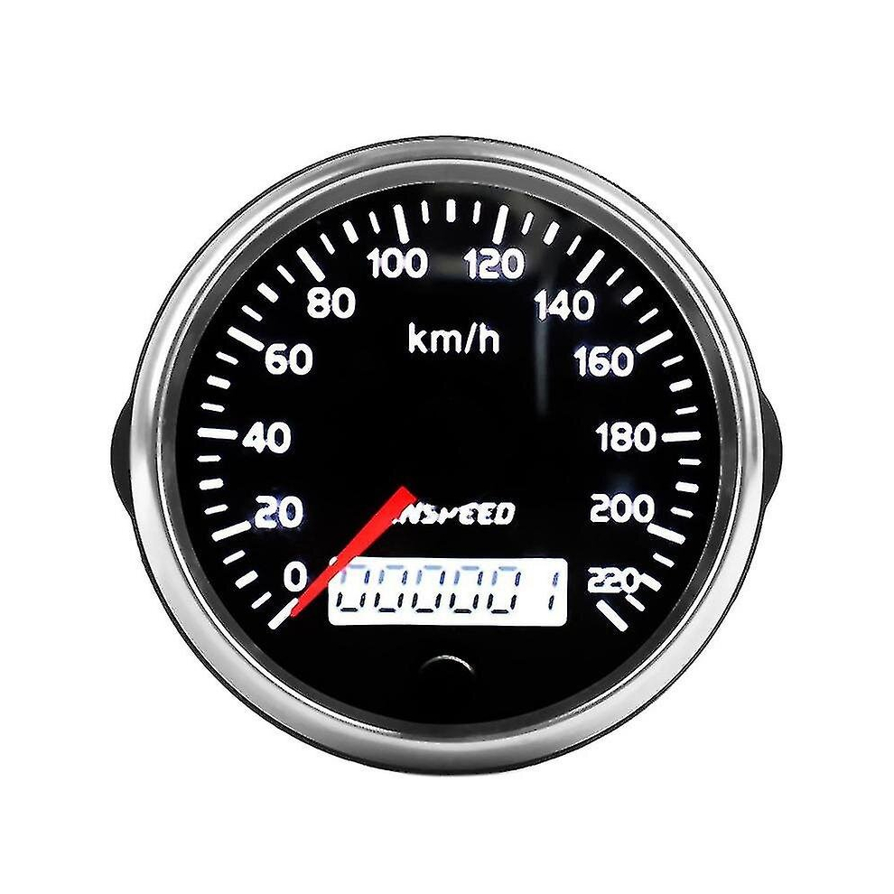Cnspeed Gps Speedometer 12V/24V 85Mm 220Km/H For Car Motorcycle- 9317312048288