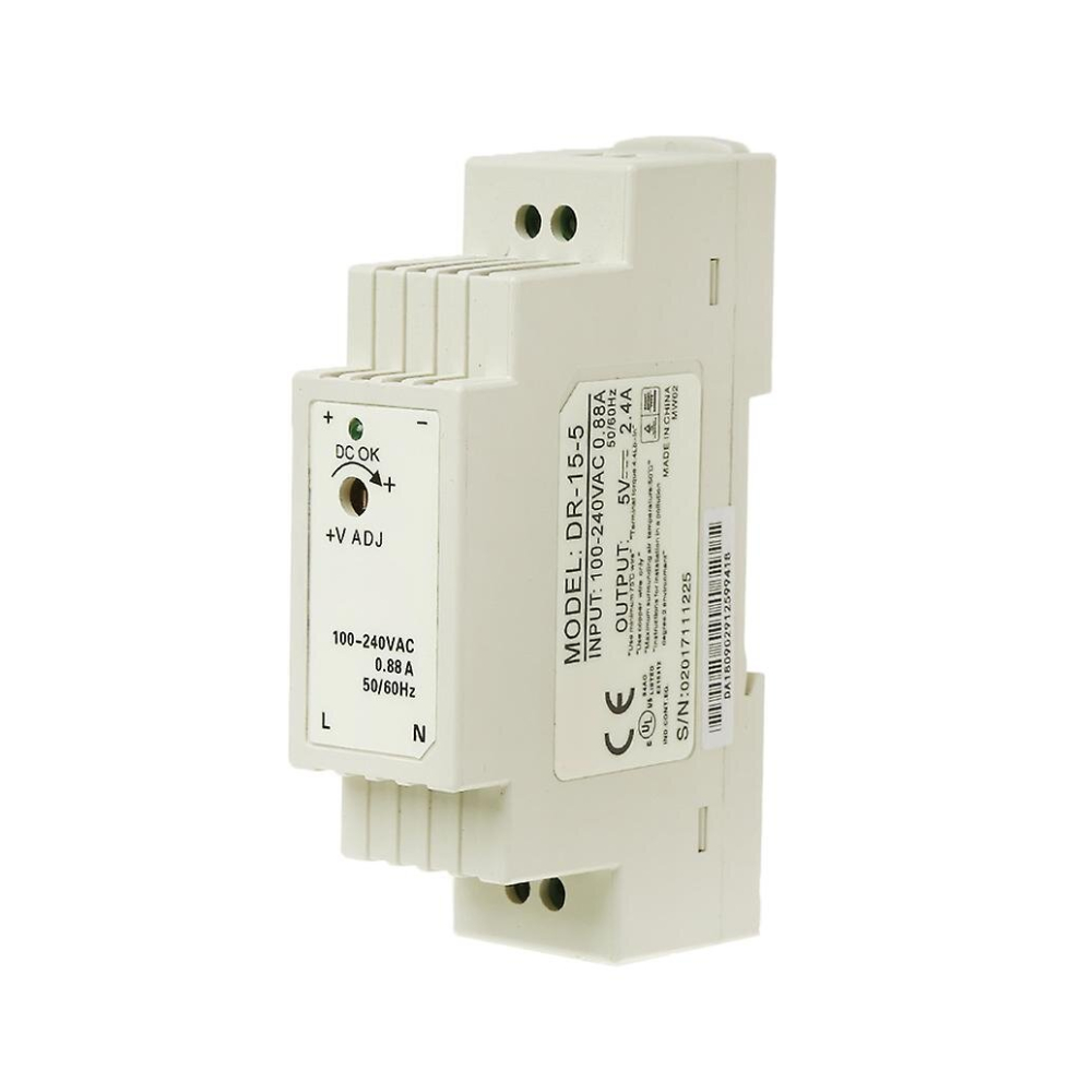 Dr-15W Industrial Din Rail Switching Power Supply 5V 12V 15V 24V 9379873063988