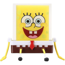 Cartoon Sponge Holder With Sponge, Kitchen Cleaning Sponges Spongebob Holder, Sink Shelf Sponge Drain Rack