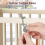 Toy Safety Straps, Silicone Pacifier Clips, Adjustable Stretchable Sippy Cup Straps For Strollers, High 5