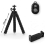 Phone Tripod, Portable And Adjustable Camera Stand Holder With Remote Control And Universal Clip Compatible Iphone, Android Phone 5