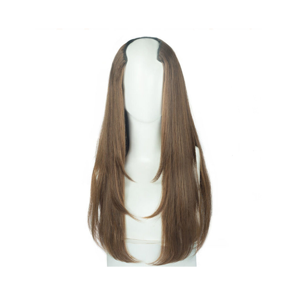 Unisex Multicoloured Long Straight Synthetic Hair Extensions Transform Your Look Instantly