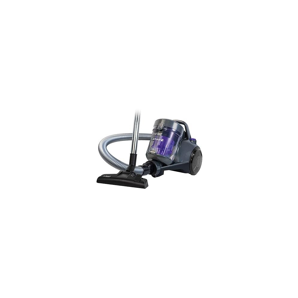 RHCV3601 ATLAS2 PET 2.5L Cylinder Vacuum, Grey & Purple, 700 W