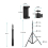 Adjustable 1.6m Tripod Stand Mobile Phone Camera 5
