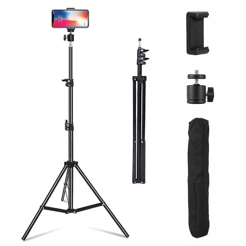 Adjustable 1.6m Tripod Stand Mobile Phone Camera