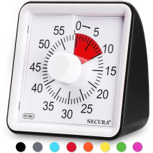60-minute Visual Timer, Classroom Countdown Clock, Silent Timer For Kids And Adults