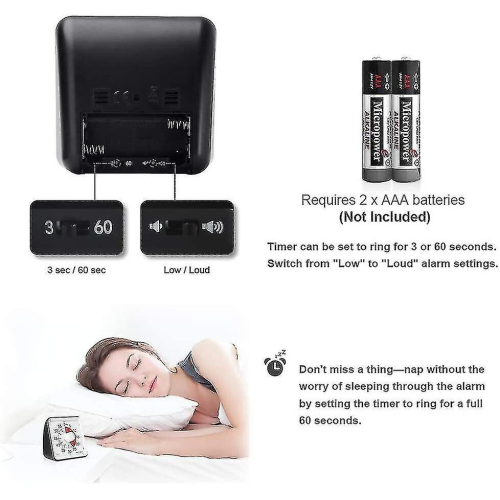 60-minute Visual Timer, Classroom Countdown Clock, Silent Timer For Kids And Adults 1