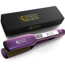 Hair Straightener Flat Iron Wide Plate 60mins Automatic Shut Off Digital LCD Display