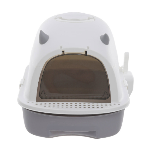 Living And Home Little Devil Design Enclosed Cat Litter Box 1