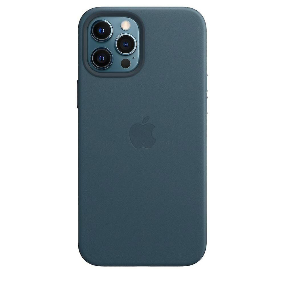 Iphone 12 Pro Max Leather Case With Magsafe - Baltic Blue