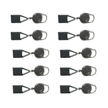 10 Piece Silicone Lighter Holder Sleeve Clip Lighter Cover With Keychain