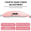 Electric Heating Vibration Menstrual Heat Pad Belt 2