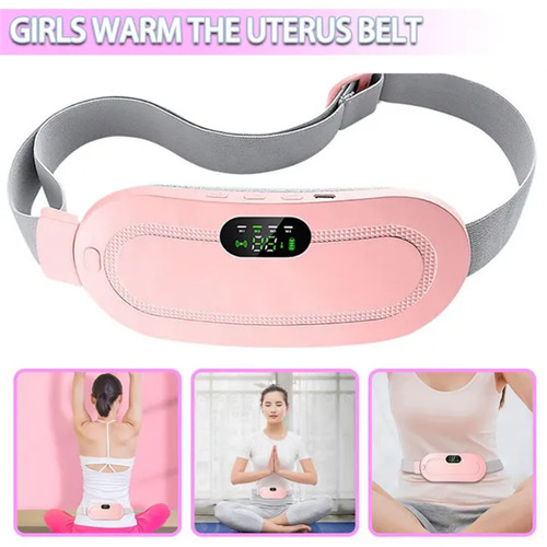 Electric Heating Vibration Menstrual Heat Pad Belt 2