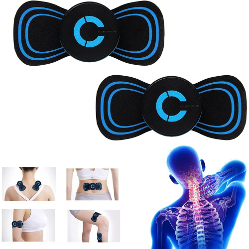 Portable Mini Electric Neck Back Massager Cervical Massage Stimulator