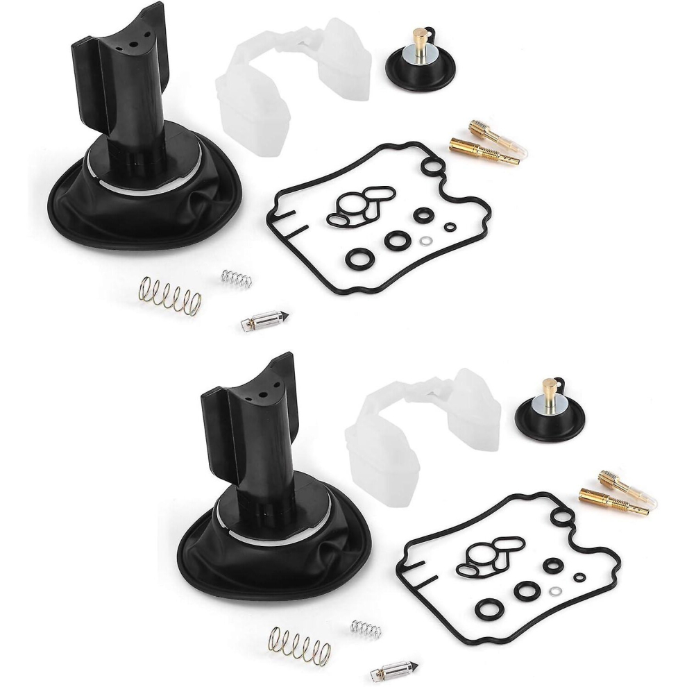 Tdm 850 Carb Kit,Carburetor Repair Kit,2 Set Carburetor Carb Rebuild Kit Accessories Fit For Tdm 850/Tdm 850N/Xtz 750H/Xtz 750R Tdm 850 Carb Kit Tdm 8 9317312063137