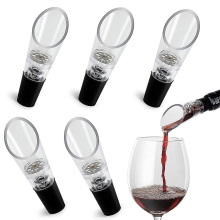 6-pack Wine Aerator Pourer, Premium Aerating Spout And Decanter, Acrylic Wine Pourer, Quick Wine Pourer, Wine Pourer, Red Wine Pourer