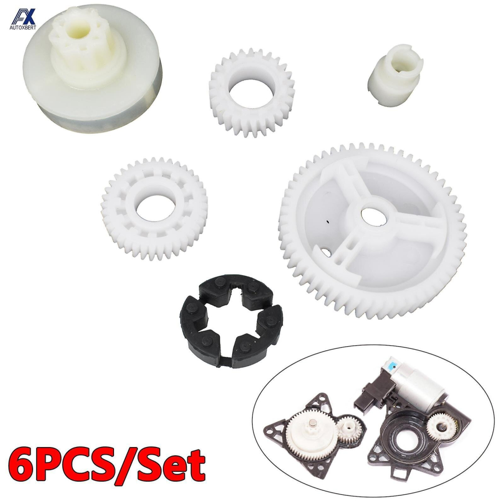 6Pcs Car Power Window Regulator Motor Gear Kit For Mazda 3 5 6 Cx-7 Cx-9 Rx-8 G22c5958x Replacement Parts Interior 9379873082668