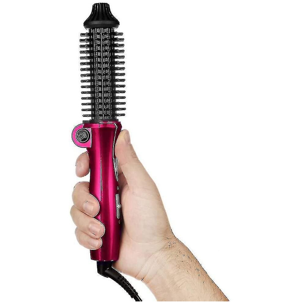 Mini Electric Curling Brush With Travel Bag, Ion Technology, Professional