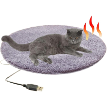 Pet Heating Pad,dog Electric Heating Pad Large Waterproof Heating Pad For Cats,heated Mat Bed Safety Heatingdiameter 40cm