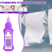 Active Enzyme Laundry Stain Remover-garment Stubborn Stain Cleaner Oil Remover, Clothes Stain Remover, Clothing Quick Laundry Dry Cleaner