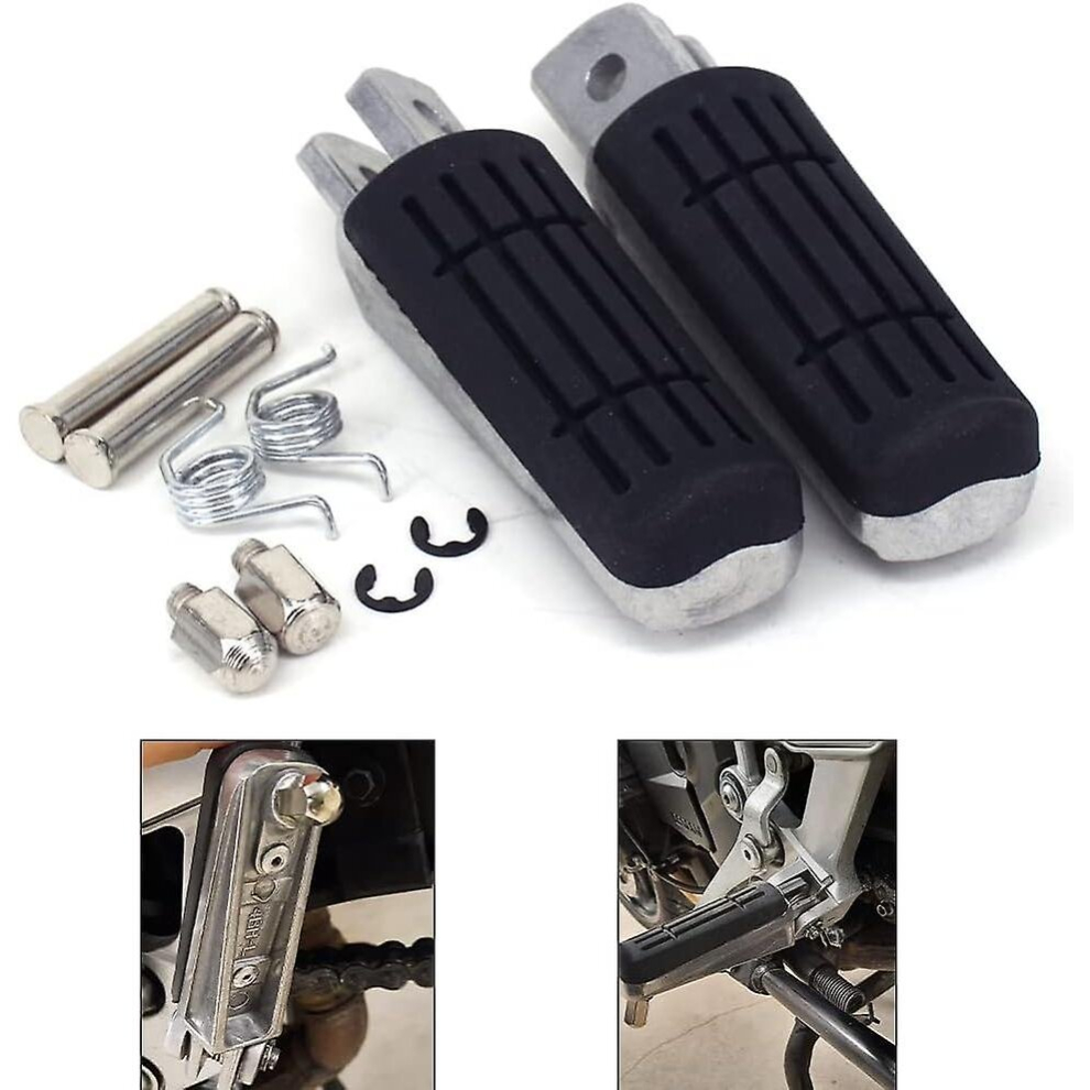 Motorcycle Foot Pegs Footrest Moto Front Tdr125r Fz6 Fzr600 Fzs600 Fazer Xj600 Diversion Yzf600 R6 Mt03 Tdm900 Xj900s Diversion 9317312070746