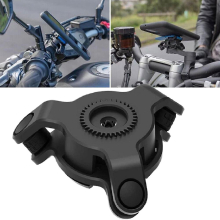 Motorcycle Anti Vibration Dampener Mount Holder Quad-lock Cycling Phone Rack